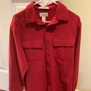 Size M L.L. Bean flannel